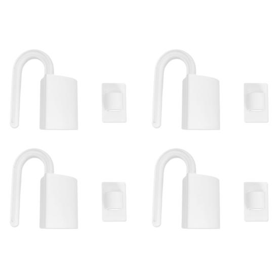 4ks Home Baby Kids Safety Guard Finger Protector Dveřní závěs zarážka zámku