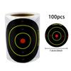 Self Adhesive Splash Shooting Target Paper Square Shape for Portable Outdoor Hunting Training Practice