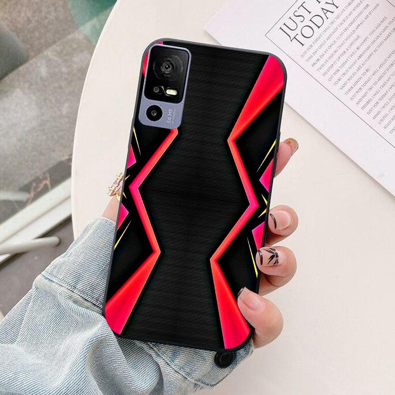 For TCL 40 R 5G Phone Case T771K astronaut Silicone Camera Protection Back Cover For TCL 40R 5G T771H Funda Coque TCL40R