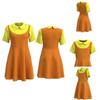 Hochwertiges Squid Game Cosplay Kostüm Kleid Neue Materialien Flexibel und Stilvoll