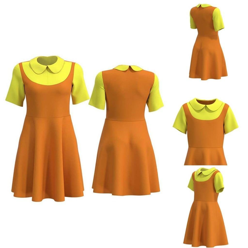 High Quality Squid Game Cosplay Costume Dress New Materials Flexible And Stylish