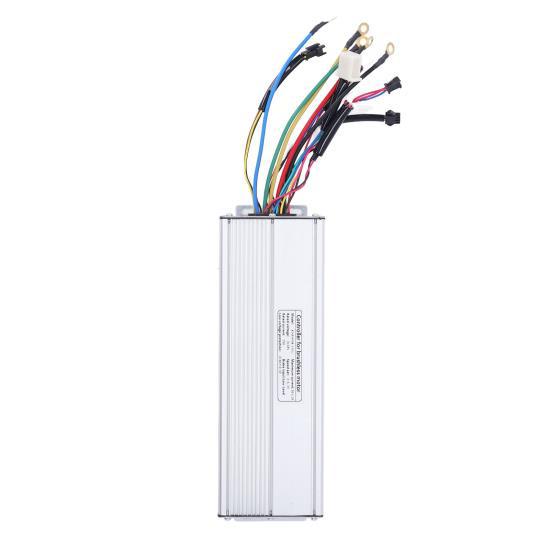 Mountain Bike Controller for 50A 48V 1500W 2000W 3000W Brushless Motor with SM Plug Light Cable 