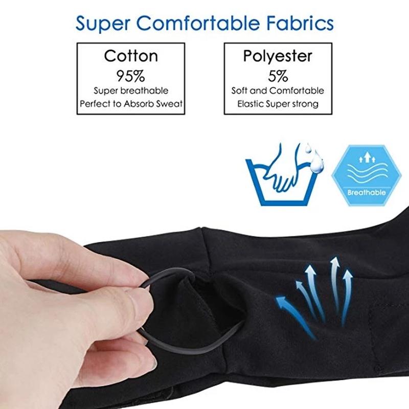 Wireless Bluetooth 5.0 Earphone Warm Sleeping Headband Headphone Stereo Sport Headset Music Hat As Eye Mask Thin Side Sleeper