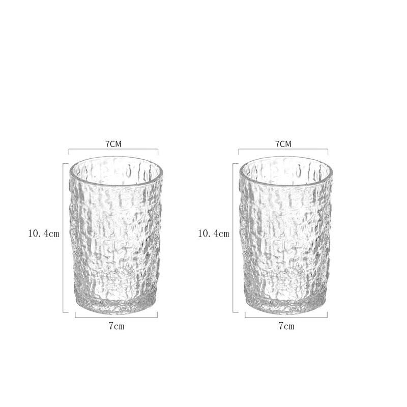 240ml/340ml Water Cups Household Internet-famous Juice Cups InS-style Bark Cups Beer Mugs Coffee Cups Camping Outdoor Cooking