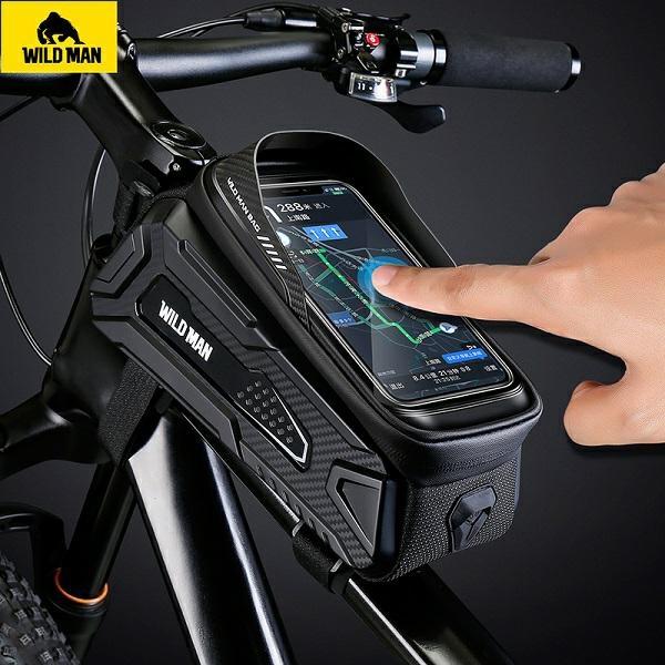 Wildman Etui/Uchwyt Rowerowy M M30 1L    Sakwa Na Ramę Czarna/Black