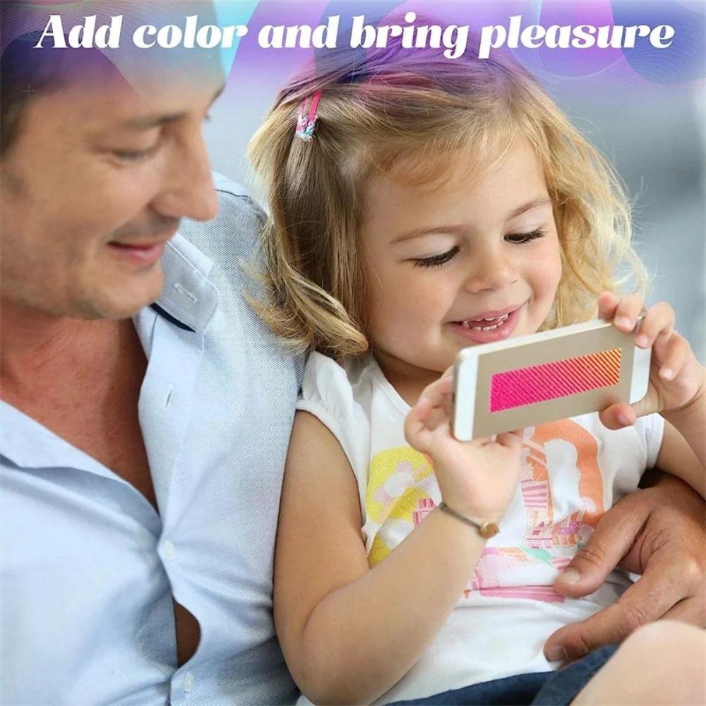 6Pieces Stress Relief Calm Fidget Stickers Rough Textured Quiet Strips Toys  Toys