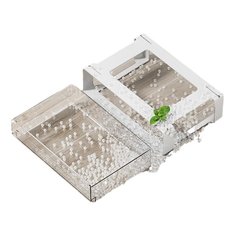 Under-Desk Hidden Storage Box for Cosmetics & Stationery