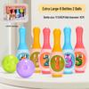 Children's Large Indoor Bowling Set - Interactive Parent-Child Game for Toddlers and Kindergarteners