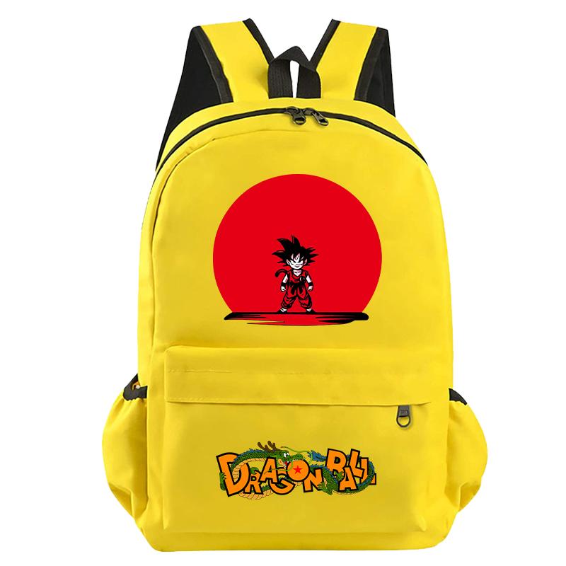 Anime Dragon Ball Cute Cartoon Backpack Document Bag for Girl Boy Teenager Best Gifts Schoolbag Men Women Leisure Travel Unisex Bagpack Rucksack
