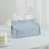 Stylish Cotton & Linen Tissue Box Cover for Living Room, Coffee Table, or Car