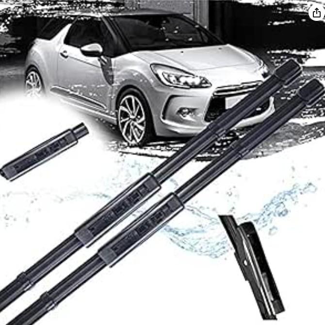 

Suitable for Citroen DS3 DS 3 2009-2020 Wiper 24 inch + 16 inch wiper blade 2009-2020 Citroen DS3 24 inch + 16 inch