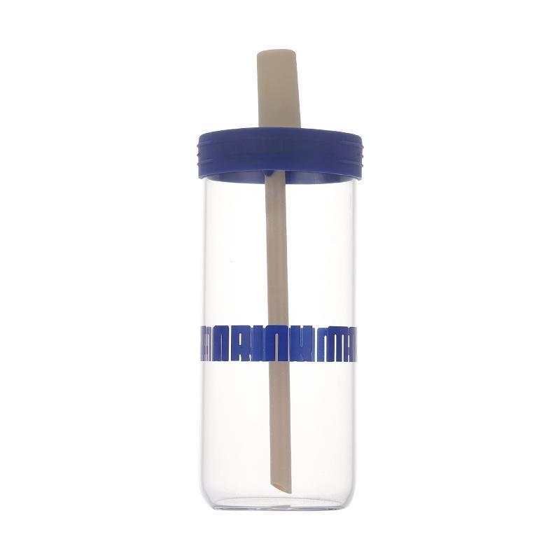 2026 New 650ML Water Bottles Straw Cup Juice Milk Plastic Cup with Lid Straw Bubble Tea Coffee Cups Large Capacity Drinkware LIJ
