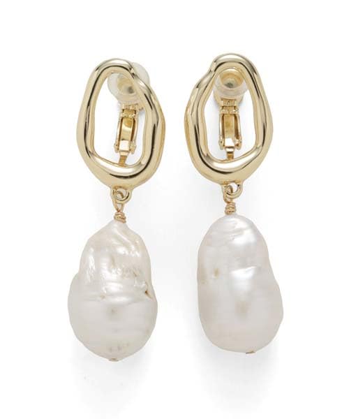 

Baroque pearl earrings 13WGA251320GLDF