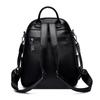PU Backpack Women's Commuter Backpack Large Capacity Student Schoolbag Multi-function Shoulder Bag
