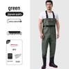 Men's Waterproof Fishing Wader Pants with Boots
