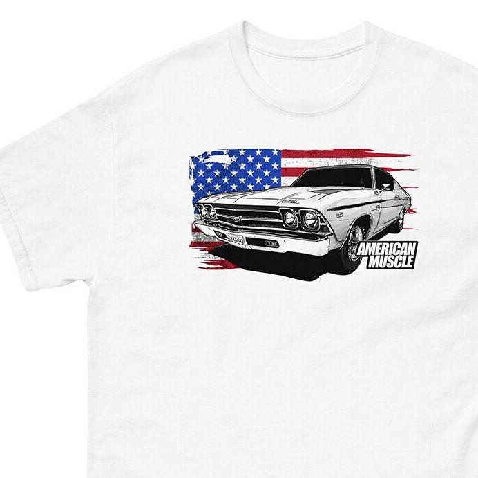 1969 Chevelle Shirt, American Muscle Car Mens T-Shirt Unisex T-Shirt S