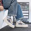 2025 Nationality Style Men Leather Casual Shoes Spring New Breathable Fabric Man Board Shoes Classic Platform Sports Shoes Plus