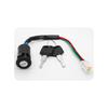 4 Pin Ignition Key Switch 4 Wire Compatible with Most 50cc–250cc ATV Dirt Bike, Electric Scooter