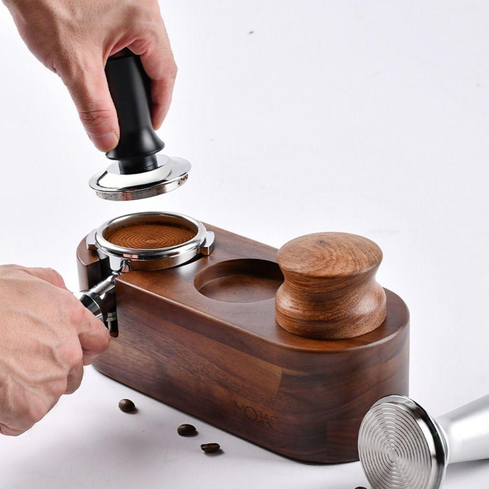 Internal Spring Design Stainless Steel Coffee Tamper Calibrated Coffee Leveler  Espresso Machine
