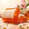 Loofah Honey Turmeric Lemon Soap with Vitamin E - Deep Cleansing & Brightening Facial and Bath Cleanser