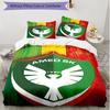 3pcs Duvet Cover Set (1*Duvet Cover + 2*Pillowcase, Without Core), Amed SK Print Soft All‑Season Bedding Set, Home Bedroom Decor Gift