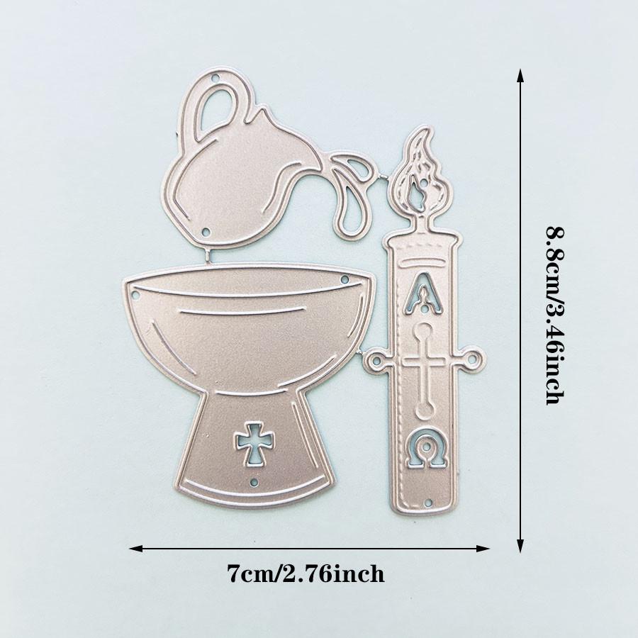 Washbasin Kettle Metal Cutting Dies Stencil for DIY Scrapbooking Photo Album Embossing Paper Cards Crafts Diecuts