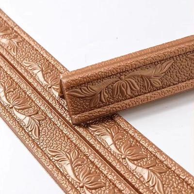 3D Waterproof Ceiling Decorative Strip Wall Trim Line Home Decoration Wall Border Skirting Wall Stickers