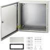 NEMA Steel Enclosure, 20 X 20 X 6\'\' NEMA 4X Steel Electrical Box, IP66 Waterproof & Dustproof, Outdoor/Indoor Electrical Junction Box, with Mounting