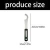 Portable Bike Bottom Bracket Tail Lock Rings Hook Wrench Stainless Steels Bicycles Repair Wrench Maintenance Tool