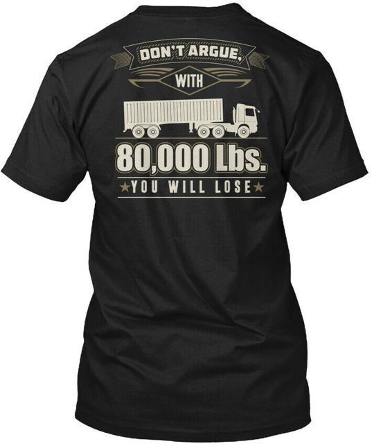 Trucker- Past Buyers Exclusive T-Shirt Made in the USA Size S to 5XL Unisex T-Shirt L