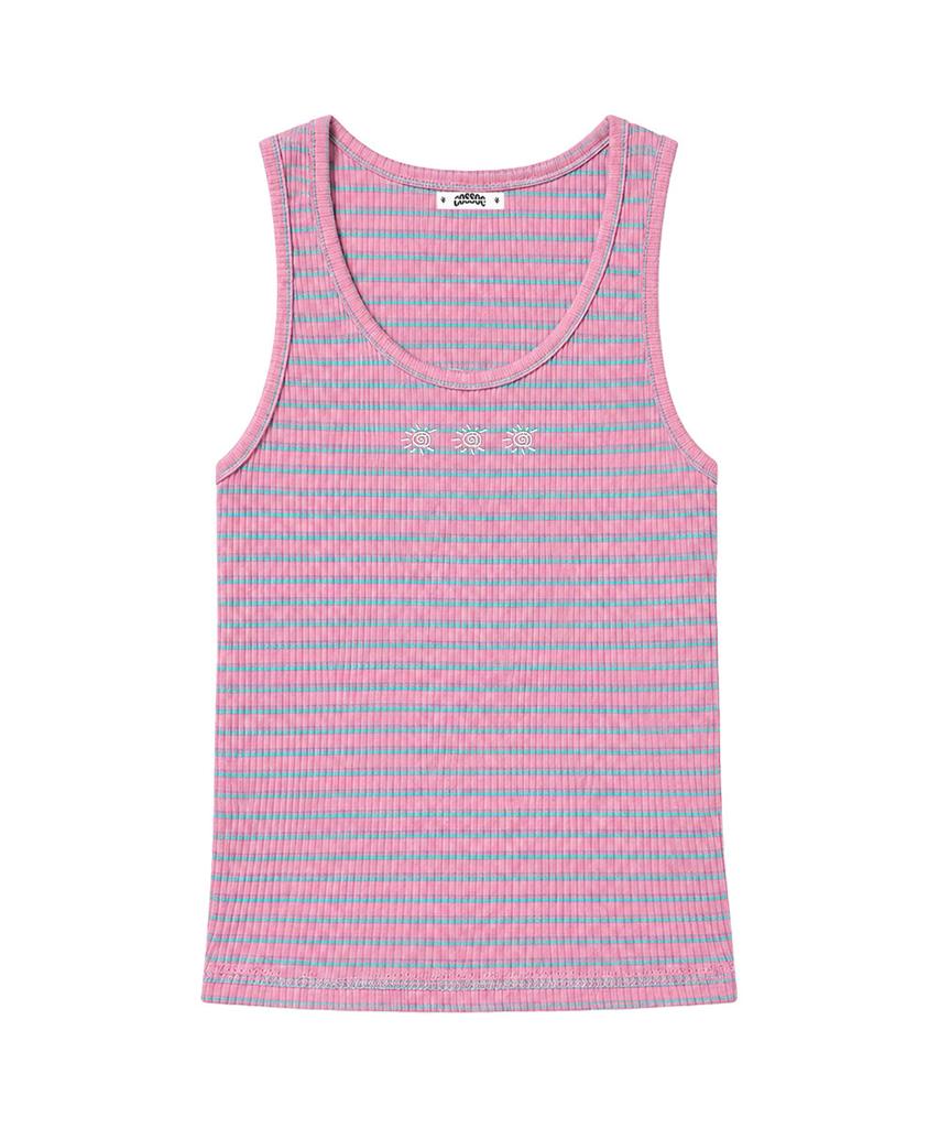 Koso Cc Stripe Sun Artwork Sleeveless (2 Colors)