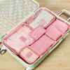 6-Piece Waterproof Korean Style Travel Organizer Set