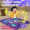 Lightup Dance Floor Mat for Kids with Wireless and Multiple Game Modes Design for Indoor Play Funny Interaction Toy