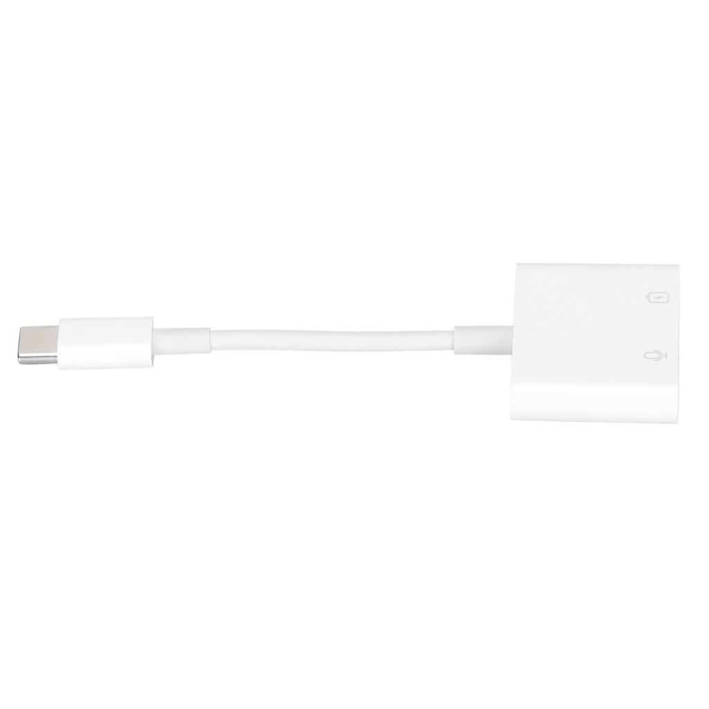 2 in 1 Dual Type C Earphone o Charging Converter Adapter Splitter Fast Changer Adapter