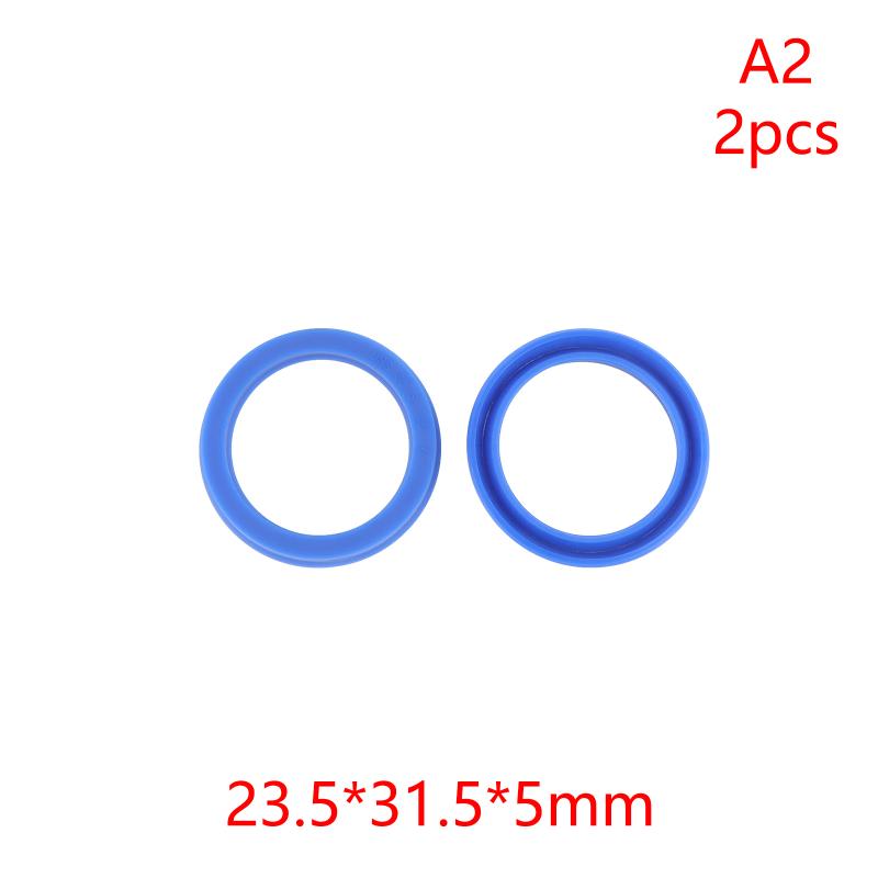 2Pcs Hydraulic Oil Seal Radial Shaft Hydraulic Seal Polyurethane Piston Shaft Piston Rod Pu Single Lip U Cup Oil Seals O Rings A2