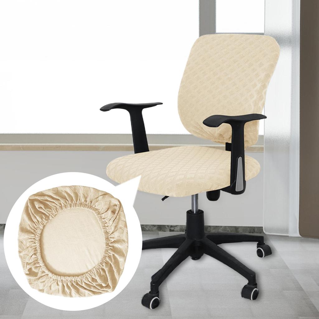 Elastic Office Chair Cover Universal Stretchable Removable for Office Home