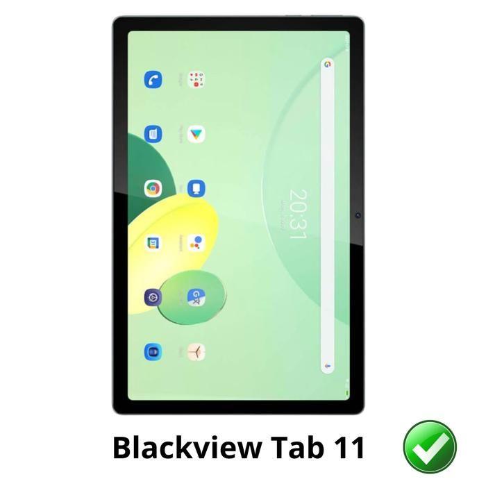 Screen Protector - Phonillico - Blackview Tab 11 - Pack of 2 - Protective Plastic Film - Ultra Thin