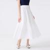 FivePlus Women's High-Waist Lace Midi Skirt