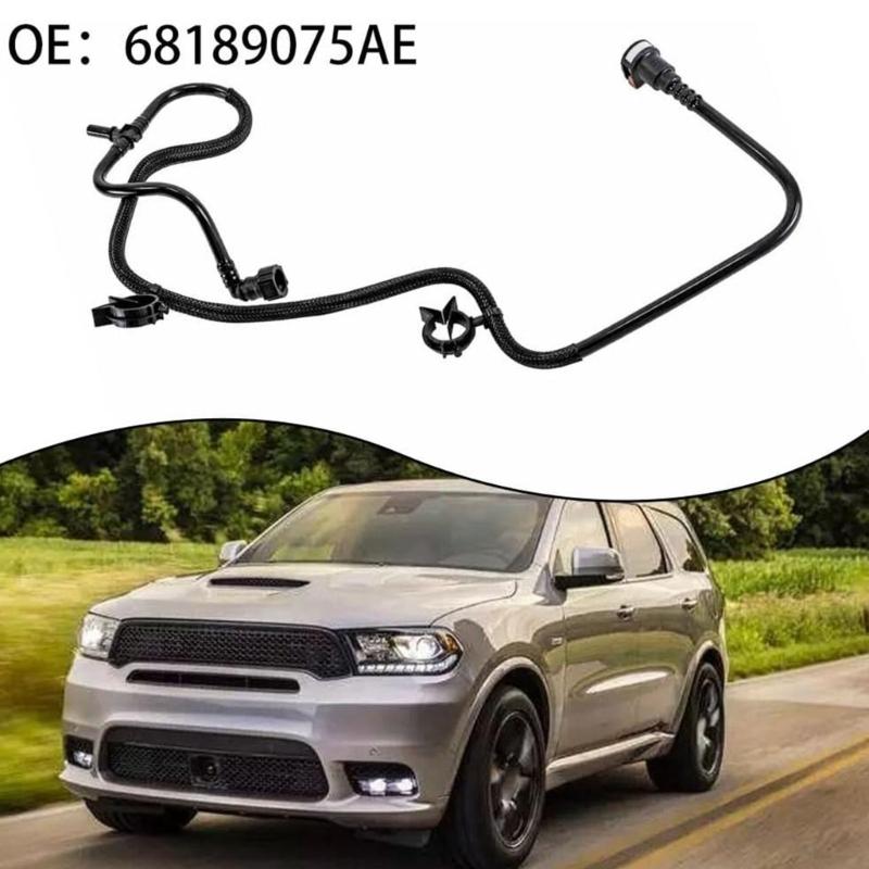 Replacement Canister Purge Line 68189075AE for Listed 2014-2015 SUV Service, Shaped Hose Assembly for Engine Bay Use and Sleeve Support