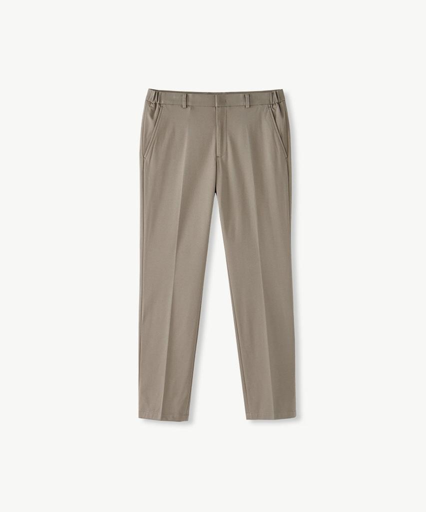 STCO Diems Motion-Free Comfort Elastic Waist Slacks_Khaki (Tapered Fit)_Dpavz10Csk
