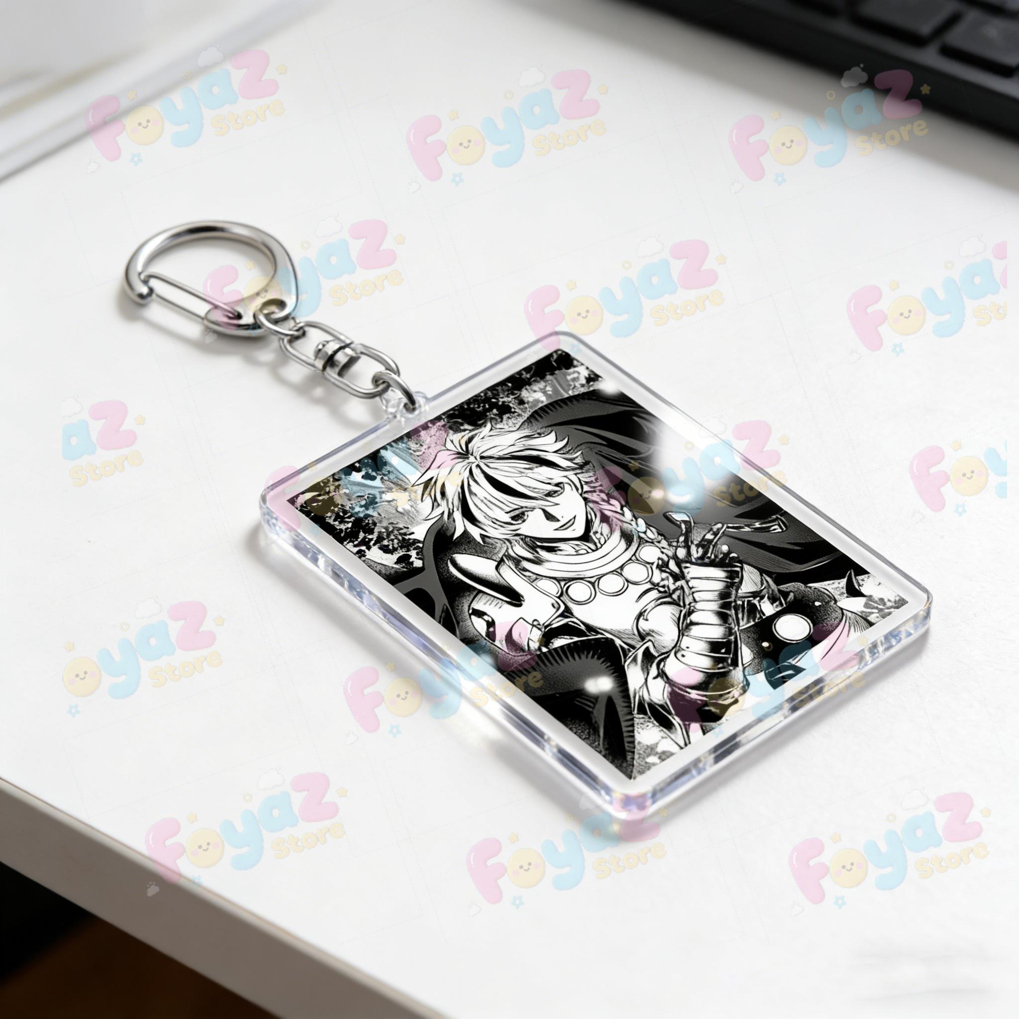 

Anime Fate Strange Fake Keychain Accessories Bag Anime Keyrings Jewelry Manga Fans Gifts