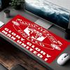 Football team Print Mouse Pad, for Keyboard Pad Laptop PC Mat for Office Home Use, Desk Decor, Perfect Birthday Gift for Gamers