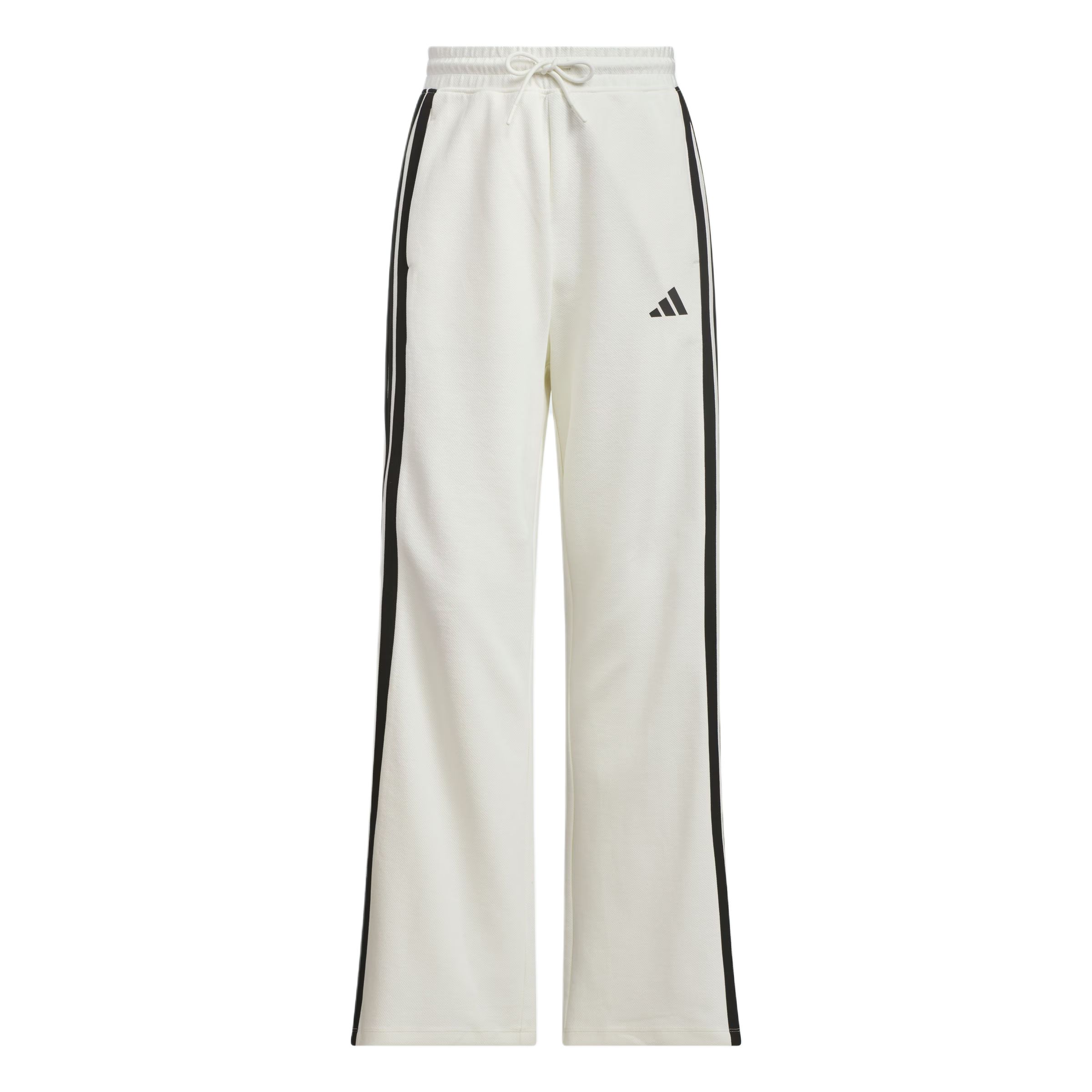 Adidas Daily Sports Elastic Waist Comfortable Casual Trousers Women Solid Black KC0045 L
