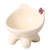 Super Cute Ceramic Cat Bowl Dog Bowl Pet Supplies Cat Rice Bowl Cat Eating Bowl Cat Food Dish Stylish Pet Feeder