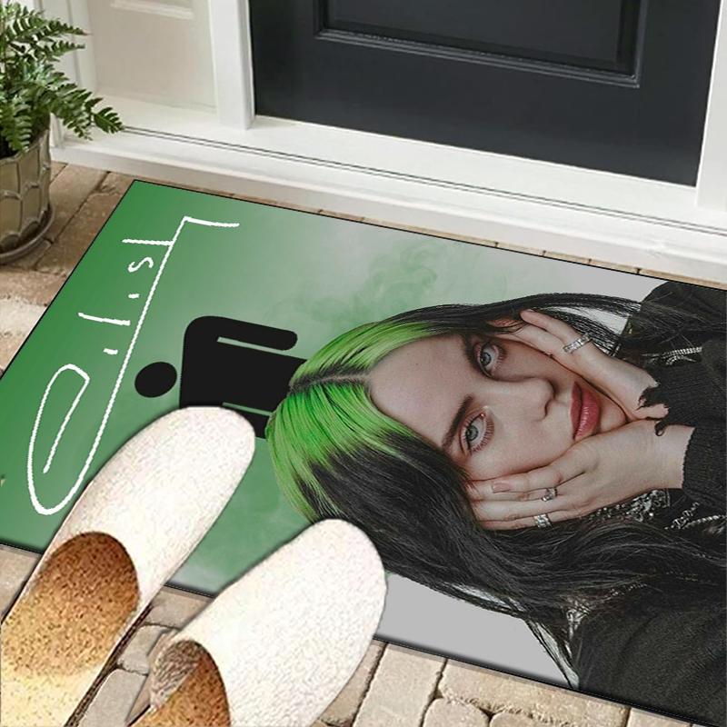 Bi-llie music Artwork Office Rug Chair Mat, Game Carpet, Suitable for Front Door, Bedroom, Living Room, Desk, Holiday Gift