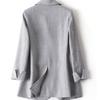 Spring and Autumn Women's Plus Size Button Models Slim and Thin Solid Colour Comfortable Commuting Versatile Suit Jacket