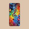 Musical Note Staff Mobile Phone Case for OPPO Find X9 X8 X7 X6 X5 X3 X2 Plus S Pro Ultra Lite Colorful Printing Cover Smartphone
