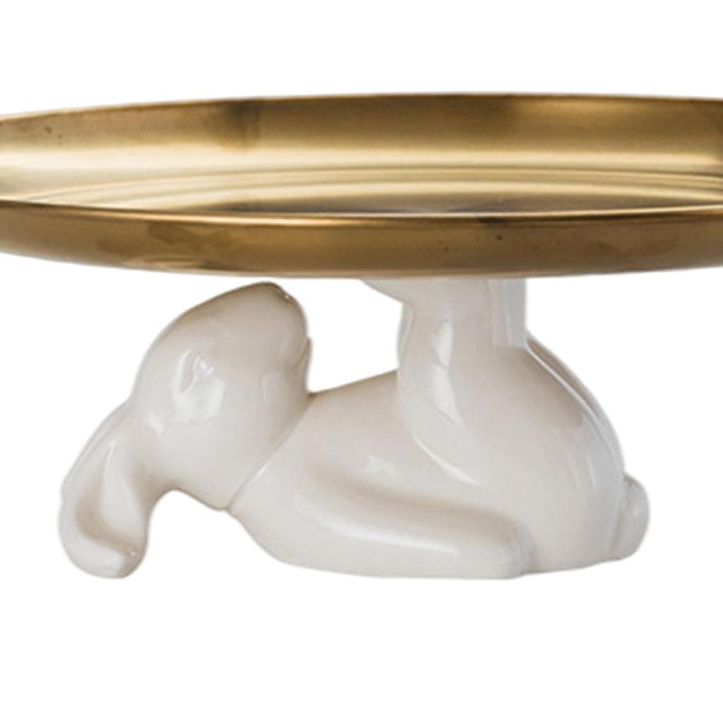 Bunny Dish Bowl Plate for Jewelry Necklace Bedroom Tableware Type