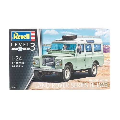 German Revell 1/24 Land Rover Series III Plastic Model 07047