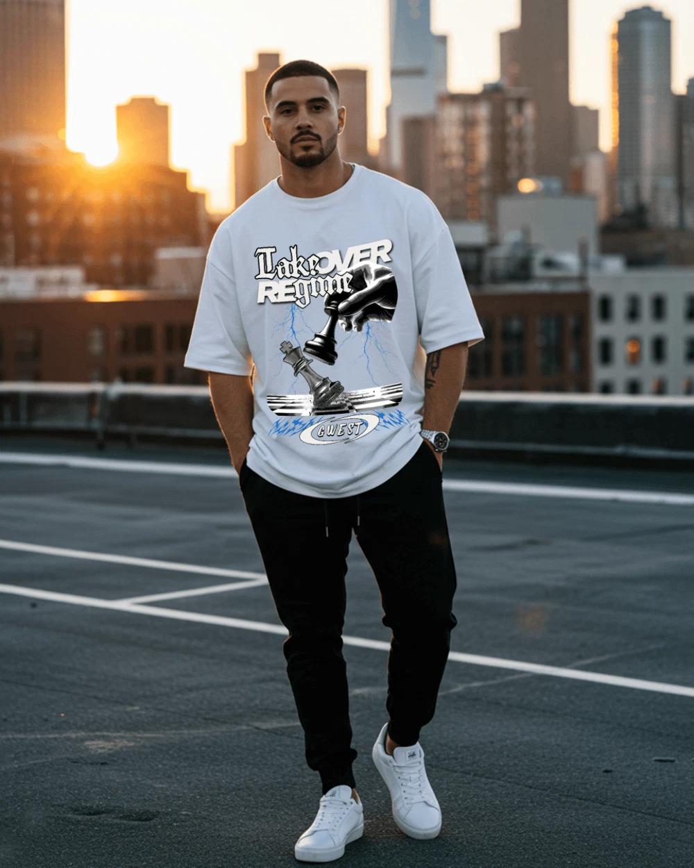 Take Over Regime Oversized T-Shirt L